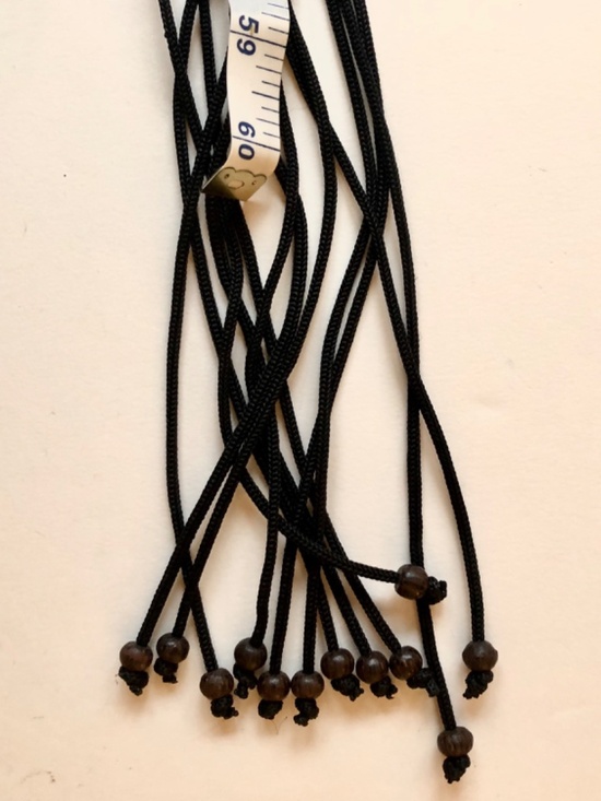 NWOT Embellished Abalone & Macrame Belt main image 7